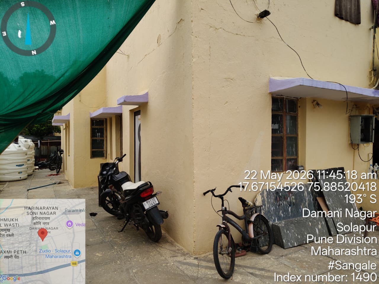 Bank of India Auctions for Residential property in Solapur, Maharashtra image 3 of 4 in Solapur, Solapur | Bank of India auction property
