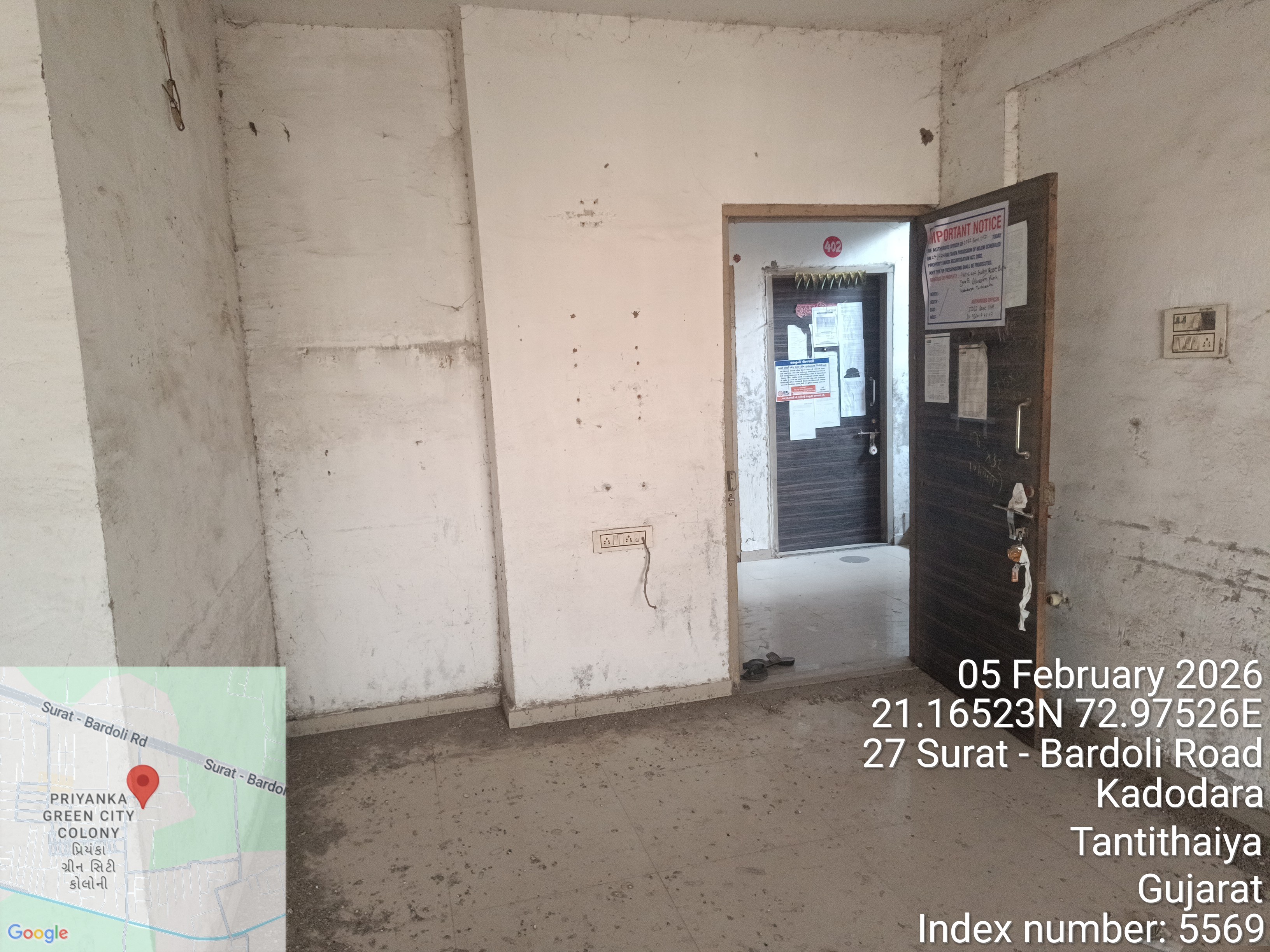 IDBI Bank Auctions for Residential property in Surat, Gujarat image 2 of 3 in Kadodara, Surat | IDBI Bank auction property