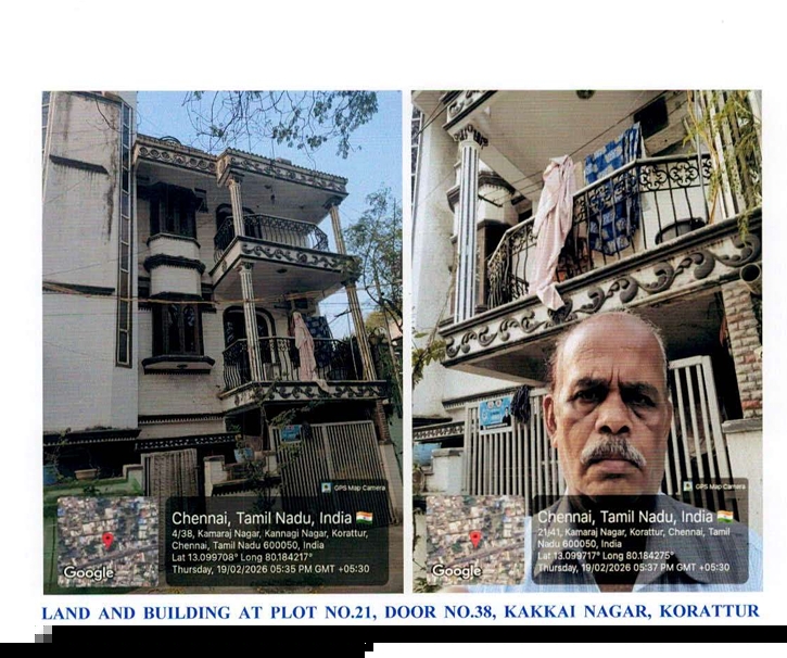 Indian Overseas Bank Auctions for Residential property in Chennai, Tamil Nadu image 2 of 2 in Chennai, Chennai | Indian Overseas Bank auction property