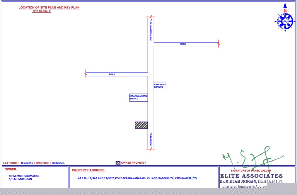 Canara Bank Auctions for Commercial property in Krishnagiri, Tamil Nadu image 4 of 4 in SIDCO Bargur, Krishnagiri | Canara Bank auction property