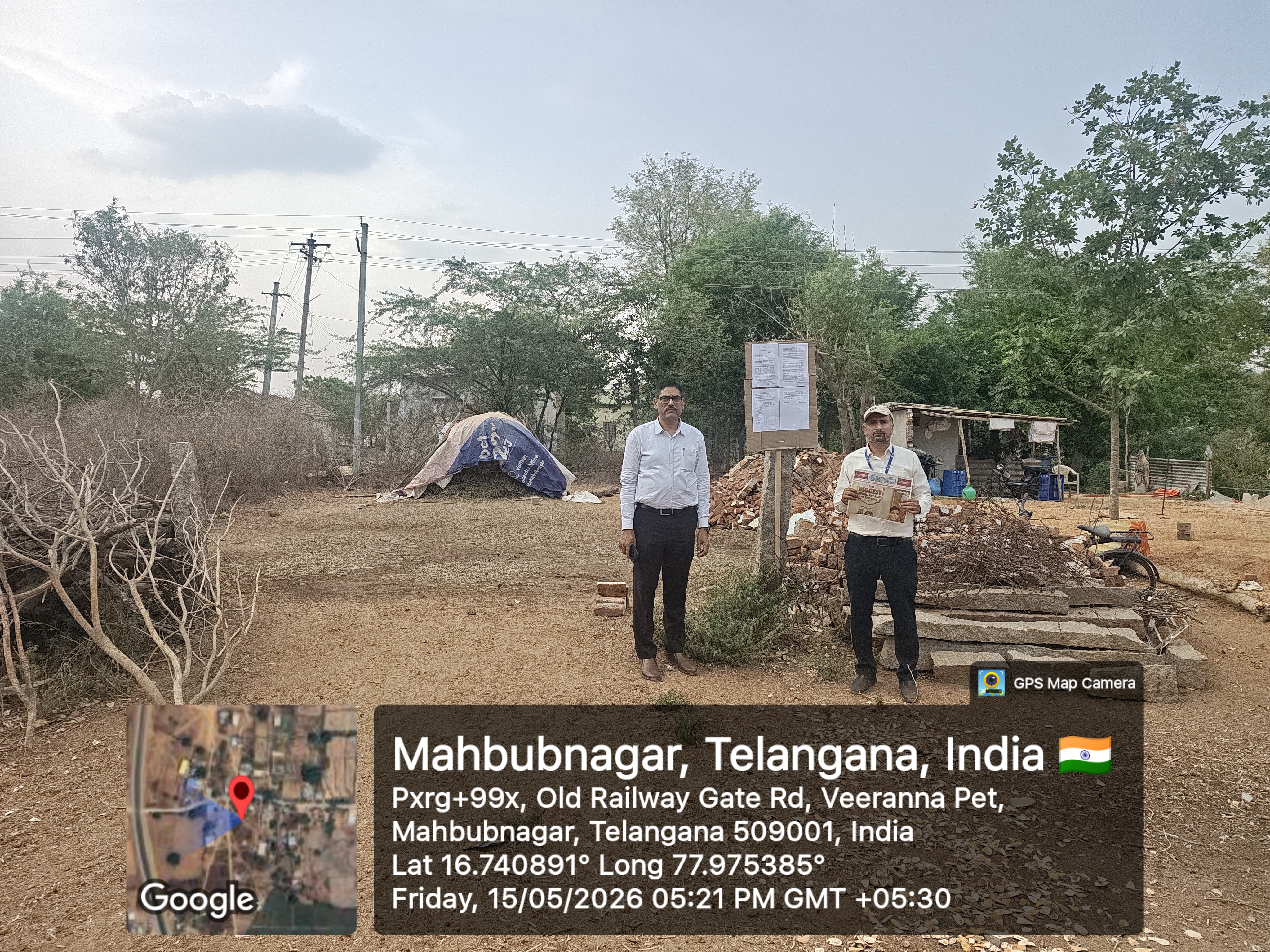 Indian Bank Auctions for Residential property in Mehbubnagar, Telangana image 2 of 2 in Hanwada, Mehbubnagar | Indian Bank auction property