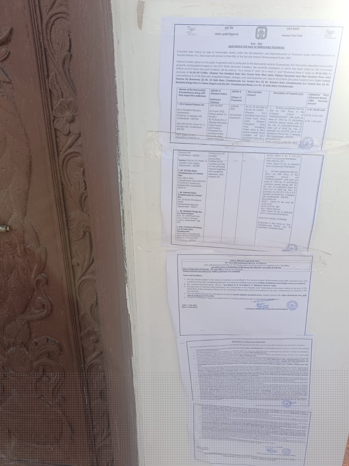 UCO Bank Auctions for Residential property in Hyderabad, Telangana image 4 of 7 in Hyderabad, Hyderabad | UCO Bank auction property