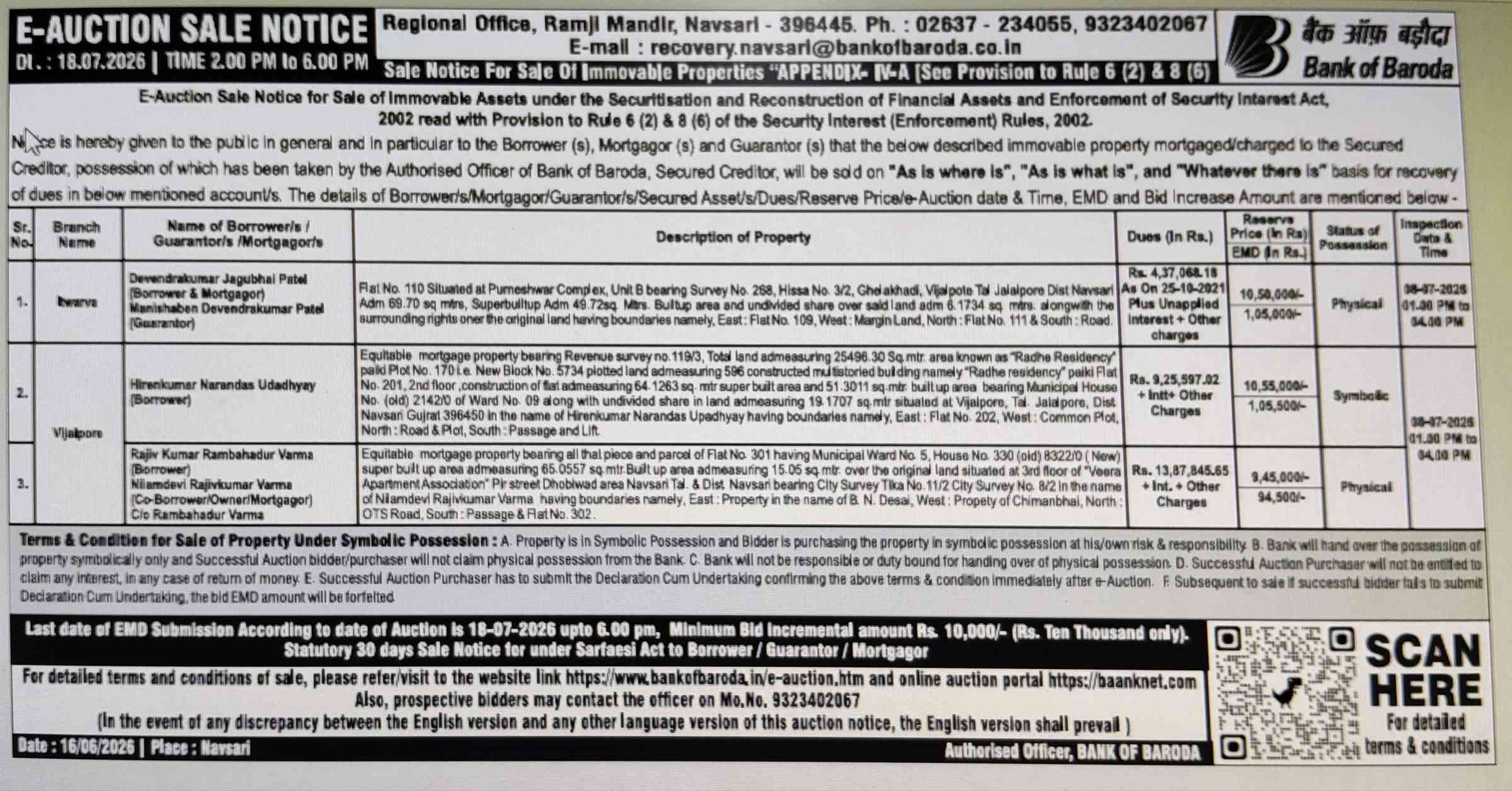 Bank of Baroda Auctions for Residential property in Navsari, Gujarat image 4 of 4 in Navsari, Navsari | Bank of Baroda auction property