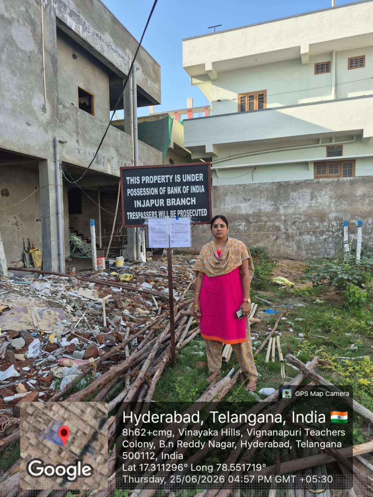 Bank of India Auctions for Residential property in Hyderabad, Telangana image 4 of 5 in Hyderabad, Hyderabad | Bank of India auction property