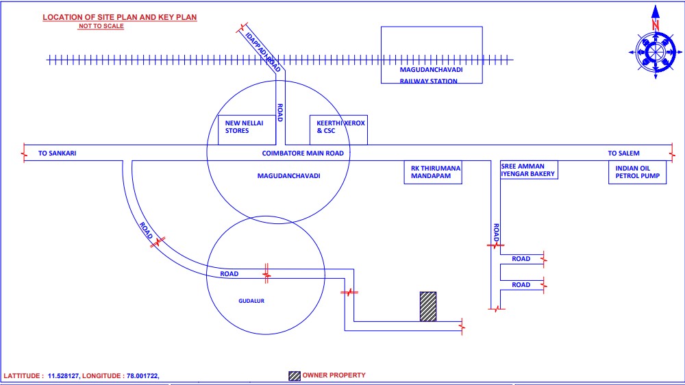 Canara Bank Auctions for Residential property in Salem, Tamil Nadu image 2 of 2 in Agraharam Talaiyur, Salem | Canara Bank auction property