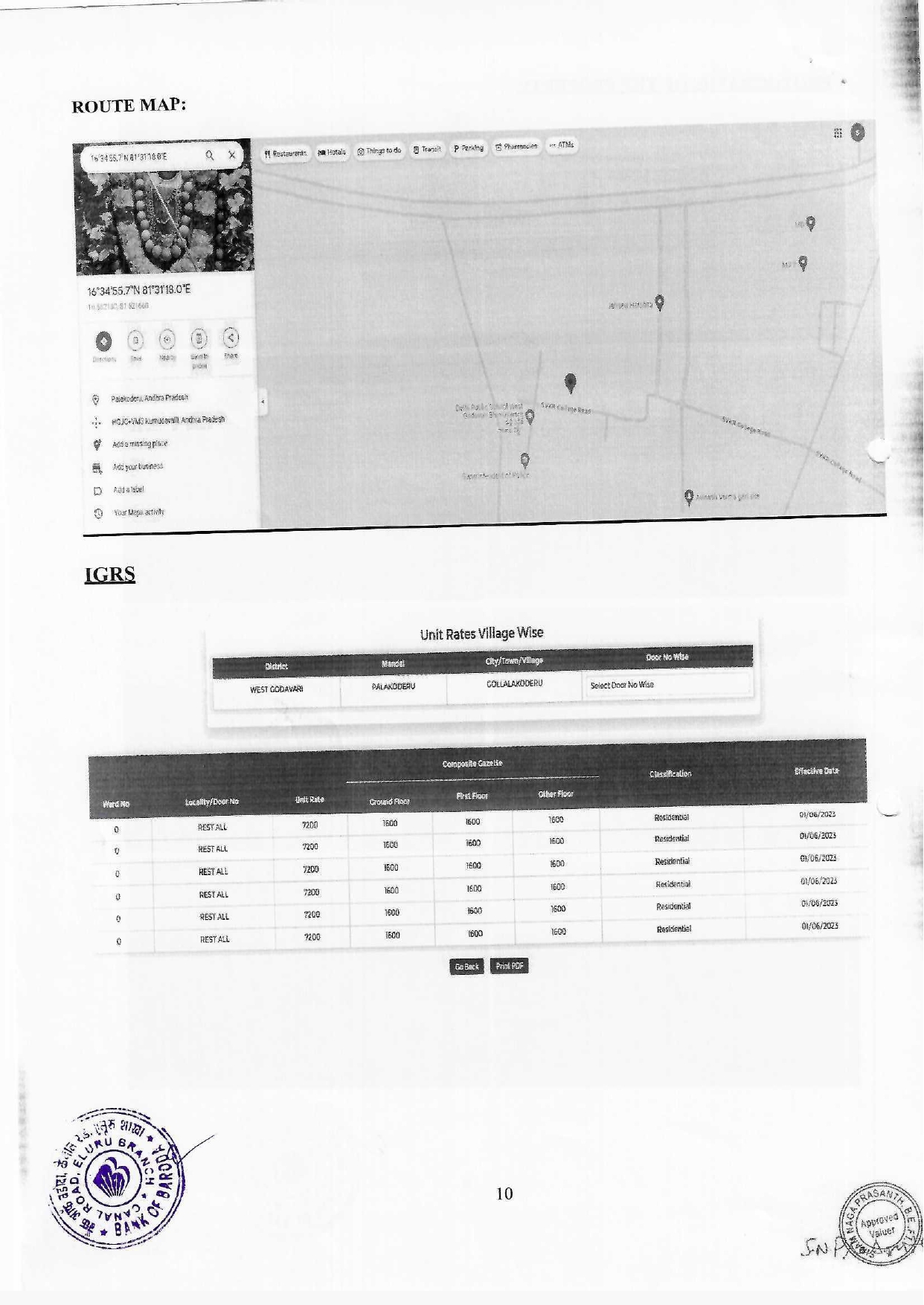 Bank of Baroda Auctions for Residential property in West Godavari, Andhra Pradesh image 2 of 3 in Bhimavaram, West Godavari | Bank of Baroda auction property