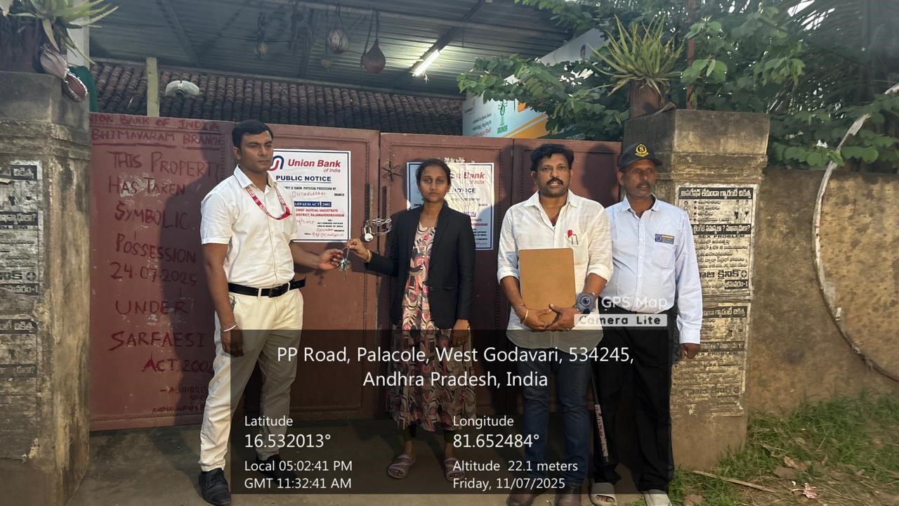 Union Bank of India Auctions for Residential property in West Godavari, Andhra Pradesh image 2 of 3 in Bhimavaram, West Godavari | Union Bank of India auction property