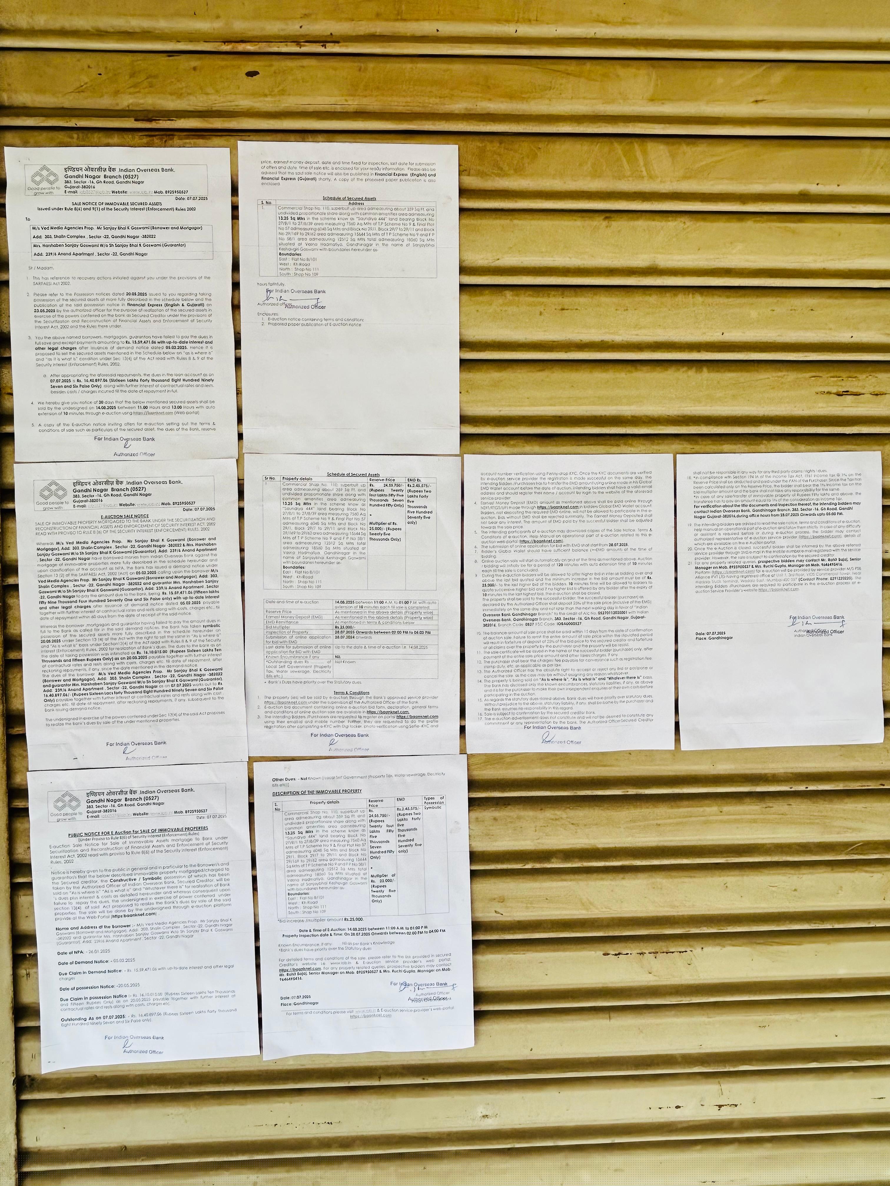 Indian Overseas Bank Auctions for Commercial property in Gandhinagar, Gujarat image 2 of 2 in Gandhinagar., Gandhinagar | Indian Overseas Bank auction property