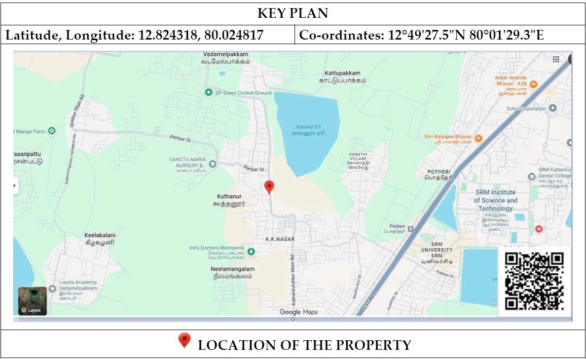 Indian Overseas Bank Auctions for Residential property in Chengalpattu, Tamil Nadu image 2 of 2 in Maraimalai Nagar, Chengalpattu | Indian Overseas Bank auction property