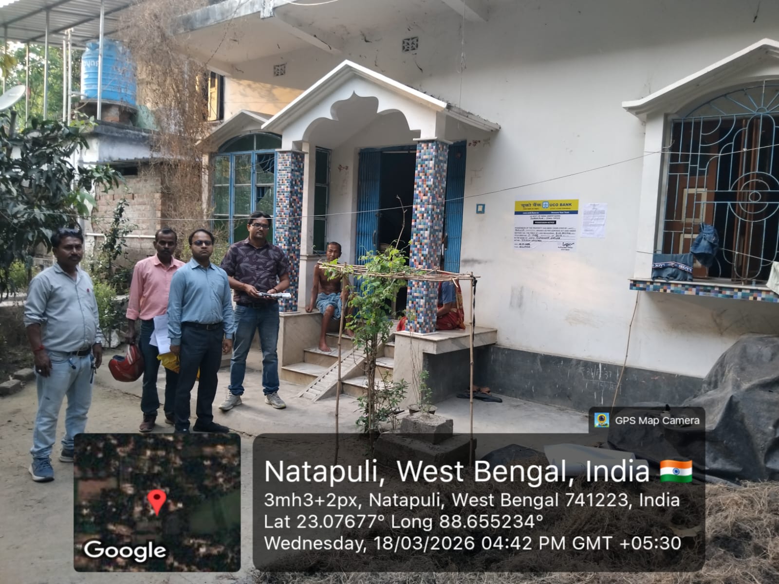 UCO Bank Auctions for Residential property in Nadia, West Bengal image 4 of 5 in Darappur, Nadia | UCO Bank auction property