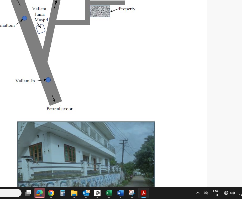 Bank of Maharashtra Auctions for Residential property in Ernakulam, Kerala image 2 of 2 in Chelamattom, Ernakulam | Bank of Maharashtra auction property